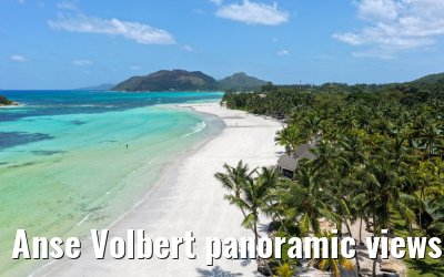 Anse Volbert panoramic views, Praslin