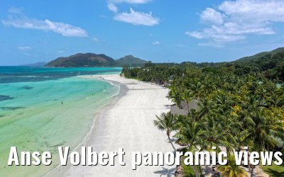 Anse Volbert panoramic views, Praslin