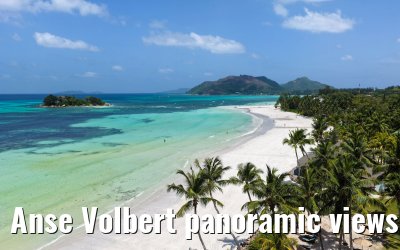 Anse Volbert panoramic views, Praslin
