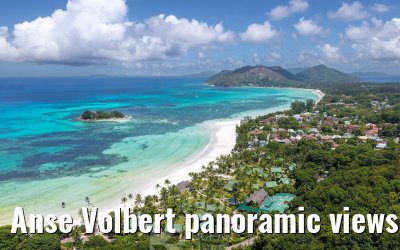 Anse Volbert panoramic views, Praslin