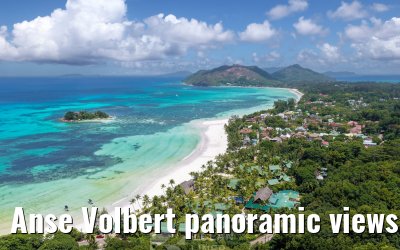 Anse Volbert panoramic views, Praslin