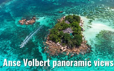 Anse Volbert panoramic views, Praslin