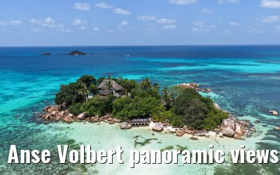 Anse Volbert panoramic views, Praslin