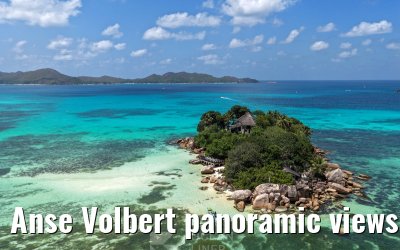 Anse Volbert panoramic views, Praslin