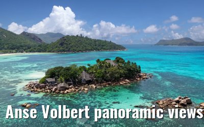 Anse Volbert panoramic views, Praslin