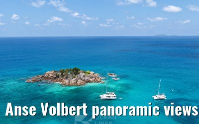 Anse Volbert panoramic views, Praslin