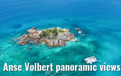 Anse Volbert panoramic views, Praslin