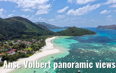 Anse Volbert panoramic views, Praslin