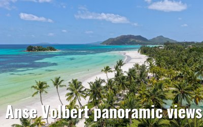 Anse Volbert panoramic views, Praslin