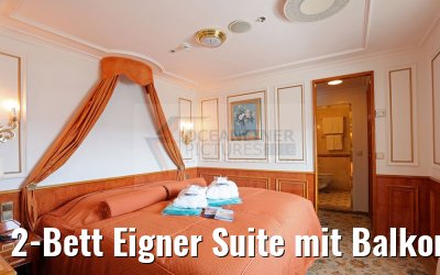2-Bett Eigner Suite mit Balkon Kat. W MS Deutschland