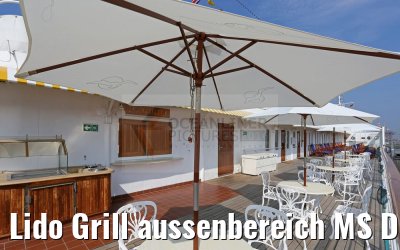 Lido Grill aussenbereich MS Deutschland 03.06.2016