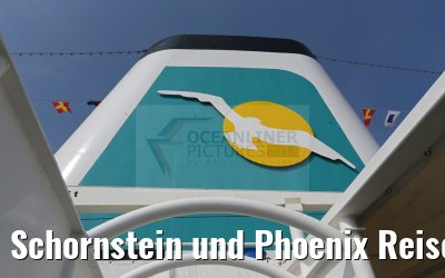 Schornstein und Phoenix Reisen Albatros Logo MS Deutschland 03.06.2016