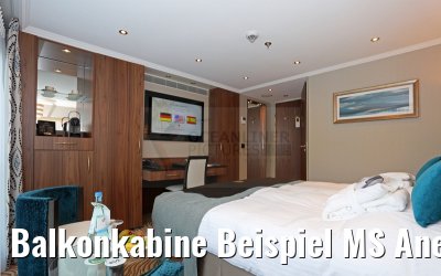 Balkonkabine Beispiel MS Anesha