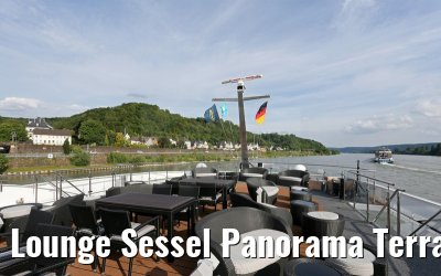 Lounge Sessel Panorama Terrasse MS Anesha