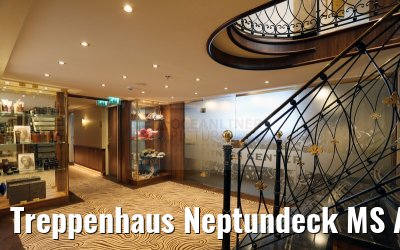 Treppenhaus Neptundeck MS Anesha