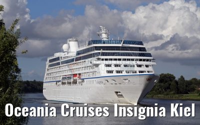 Oceania Cruises Insignia Kiel Canal transit 05.08.2016
