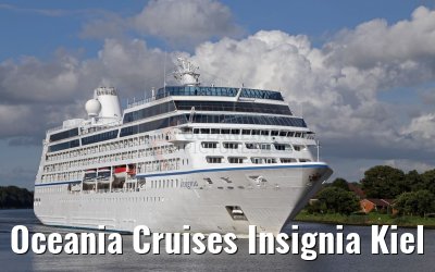 Oceania Cruises Insignia Kiel Canal transit 05.08.2016