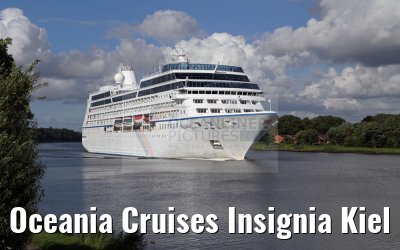Oceania Cruises Insignia Kiel Canal transit 05.08.2016