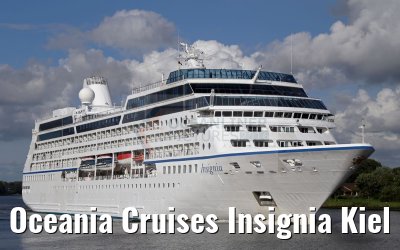 Oceania Cruises Insignia Kiel Canal transit 05.08.2016