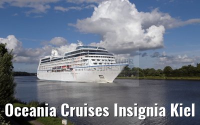 Oceania Cruises Insignia Kiel Canal transit 05.08.2016