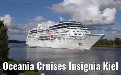 Oceania Cruises Insignia Kiel Canal transit 05.08.2016