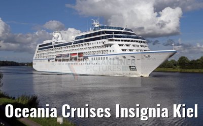 Oceania Cruises Insignia Kiel Canal transit 05.08.2016