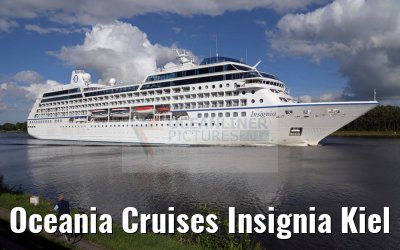 Oceania Cruises Insignia Kiel Canal transit 05.08.2016