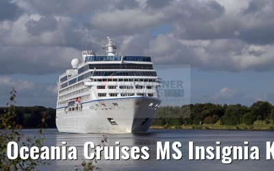 Oceania Cruises MS Insignia Kiel Canal 05.08.2016