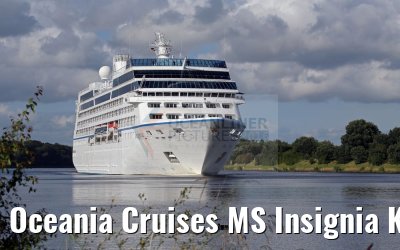 Oceania Cruises MS Insignia Kiel Canal 05.08.2016