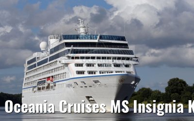 Oceania Cruises MS Insignia Kiel Canal 05.08.2016