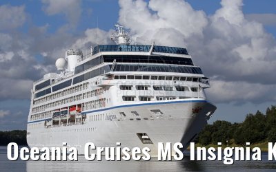 Oceania Cruises MS Insignia Kiel Canal 05.08.2016