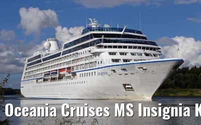 Oceania Cruises MS Insignia Kiel Canal 05.08.2016