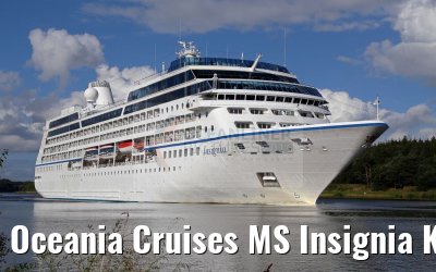 Oceania Cruises MS Insignia Kiel Canal 05.08.2016