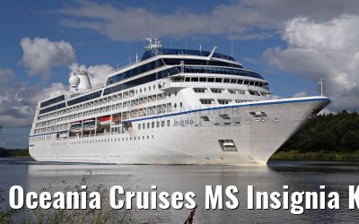 Oceania Cruises MS Insignia Kiel Canal 05.08.2016