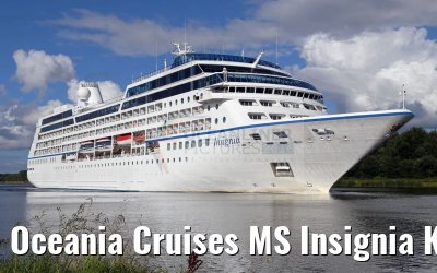 Oceania Cruises MS Insignia Kiel Canal 05.08.2016