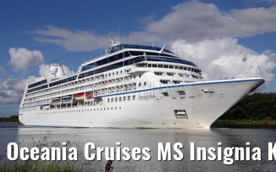 Oceania Cruises MS Insignia Kiel Canal 05.08.2016