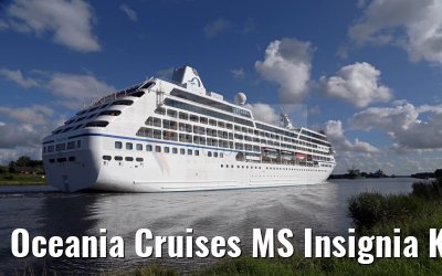 Oceania Cruises MS Insignia Kiel Canal 05.08.2016