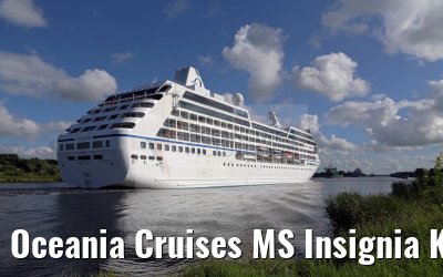 Oceania Cruises MS Insignia Kiel Canal 05.08.2016