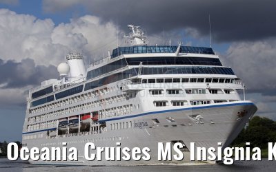 Oceania Cruises MS Insignia Kiel Canal transit 05.08.2016