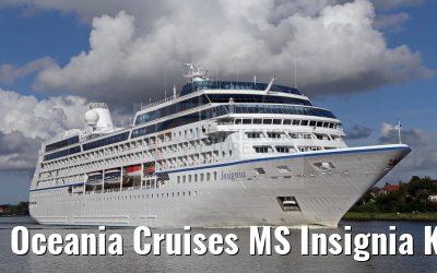 Oceania Cruises MS Insignia Kiel Canal transit 05.08.2016