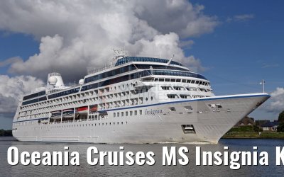 Oceania Cruises MS Insignia Kiel Canal transit 05.08.2016