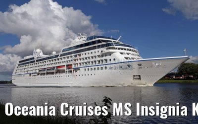 Oceania Cruises MS Insignia Kiel Canal transit 05.08.2016