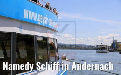 Namedy Schiff in Andernach