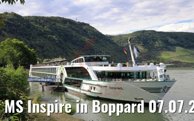 MS Inspire in Boppard 07.07.2020