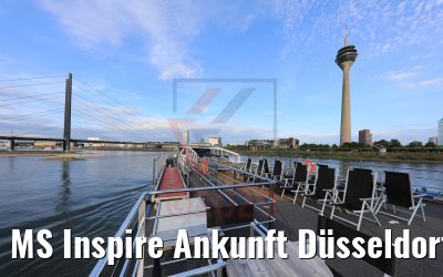 MS Inspire Ankunft Düsseldorf 09.07.2020