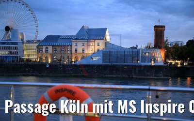 Passage Köln mit MS Inspire 06.07.2020