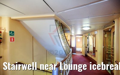 Stairwell near Lounge icebreaker Krasin