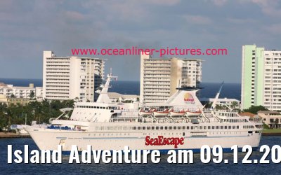 Island Adventure am 09.12.2007 in Port Everglades