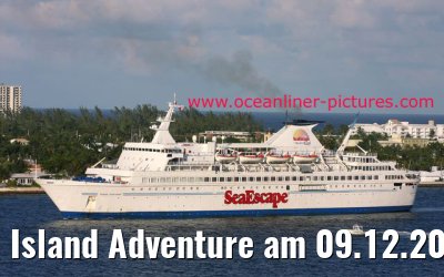 Island Adventure am 09.12.2007 in Port Everglades