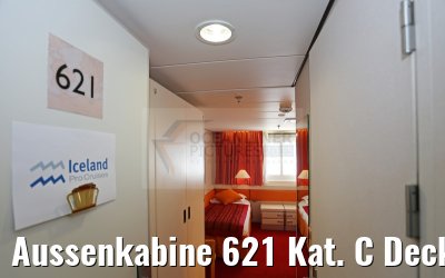 Aussenkabine 621 Kat. C Deck 6 Ocean Diamond